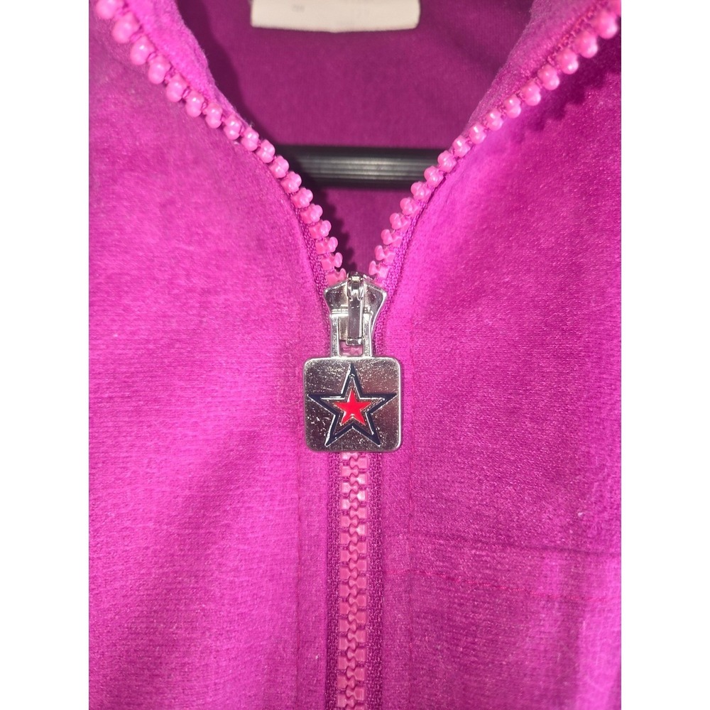 Vintage 90s Nike Warm Up Tracksuit Set Pink Magenta USA Made Jacket Shorts Small - Picture 4 of 16